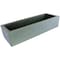 Emsco Group Trough Planter with Drainage Holes, 38in Weatherproof Resin Planter, Granite Color 2416-1 - alternate 1